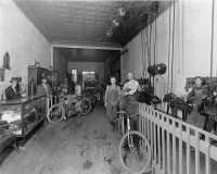 1935 Mills Bros Gun Shop Harley Lathes Front Counter