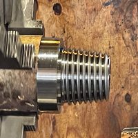 Threading a 5 1:4 BECO Pin