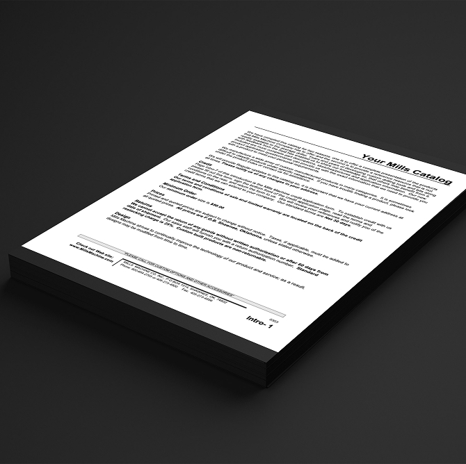 drilling equipment catalog